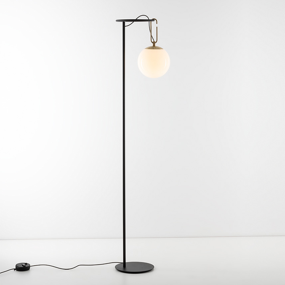 NH Golvlampa Black/Brass