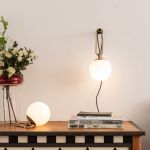 NH Vägglampa Black/Brass NH Vägglampa Black/Brass