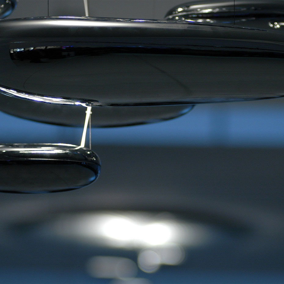 Mercury Pendel Polished Chrome