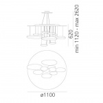 Mercury Pendel Polished Chrome Mercury Pendel Polished Chrome