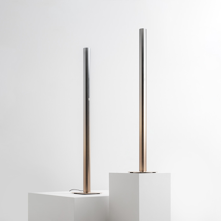 Ilio 10 Golvlampa Limited Edition Gold/Silver