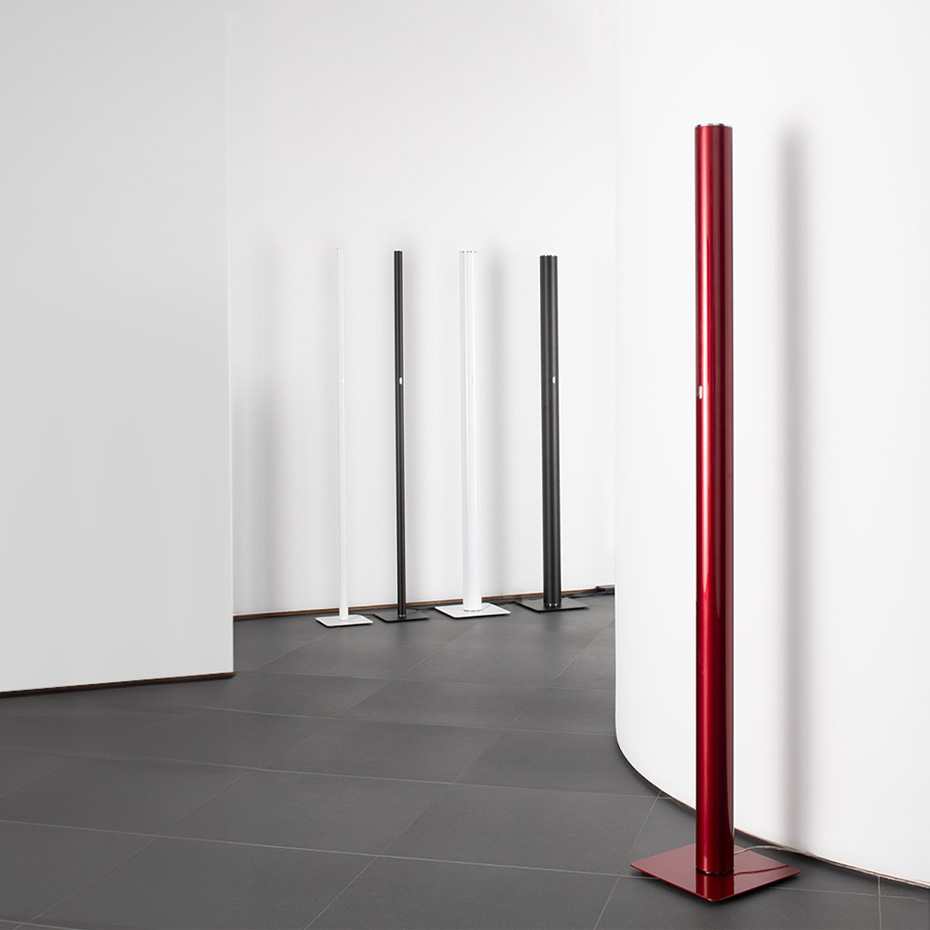 Ilio Mini Golvlampa Matt White