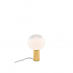 Laguna 26 Bordslampa Transparent Smoked/Satin Brass Laguna 26 Bordslampa Transparent Smoked/Satin Brass