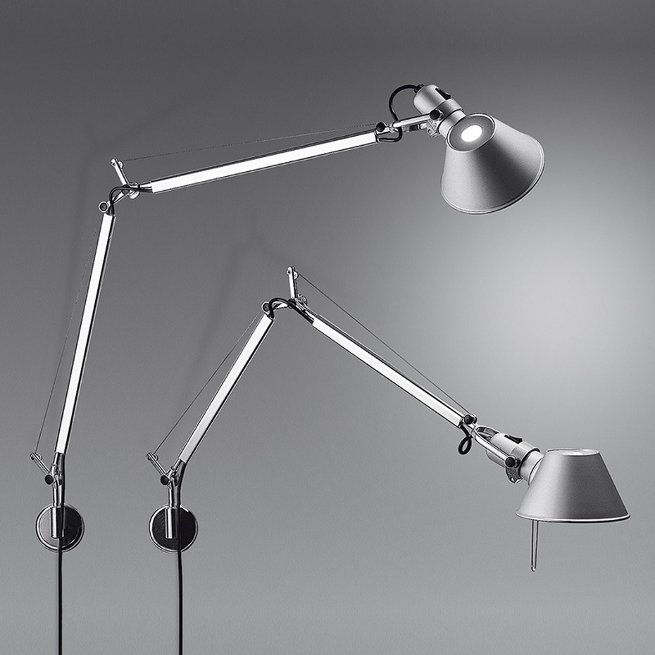 Tolomeo Vägglampa Aluminium