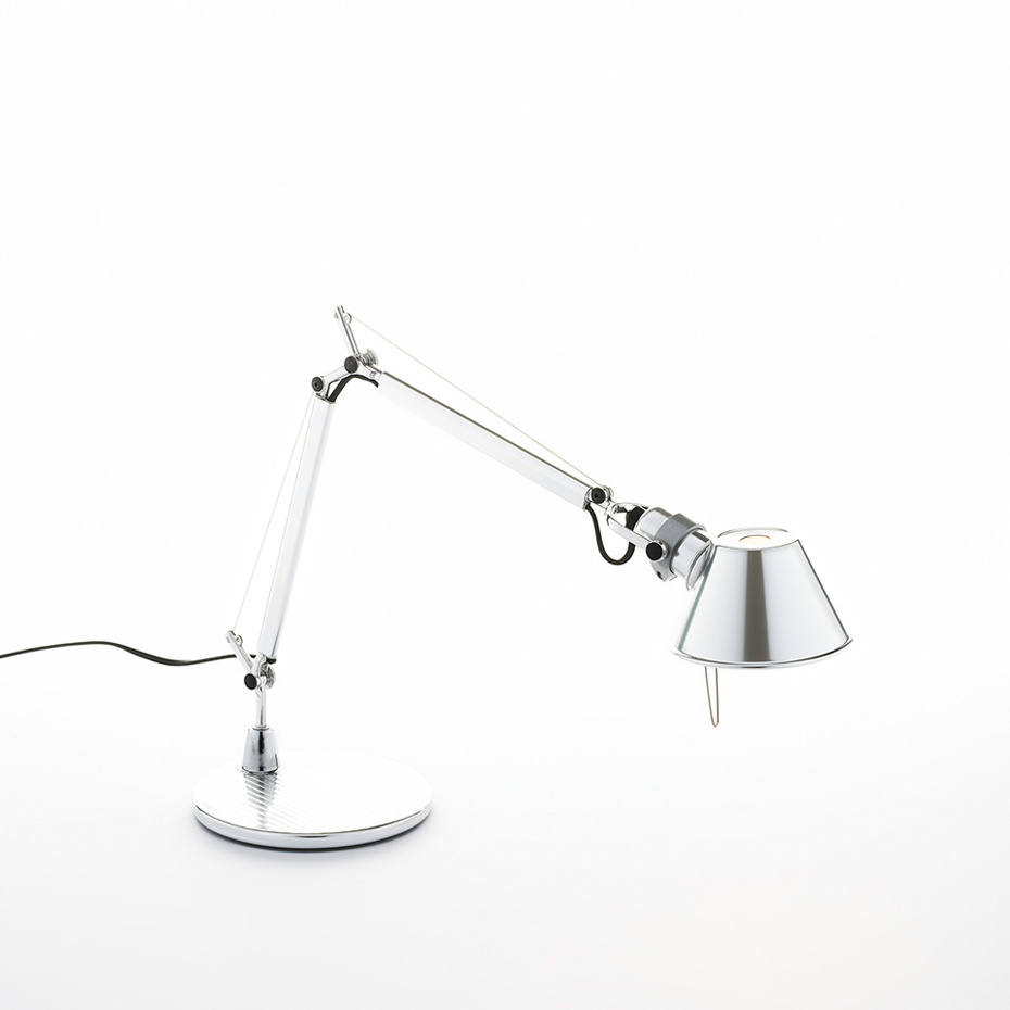 Tolomeo Micro Bordslampa Polished Aluminum
