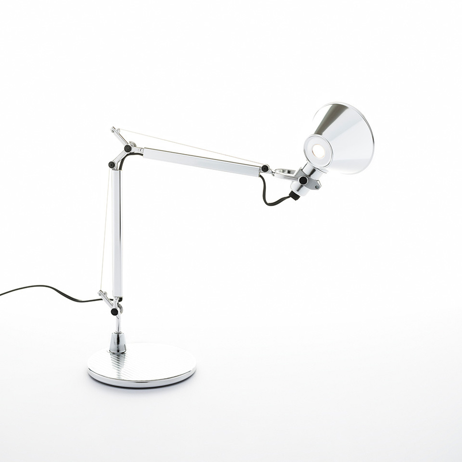 Tolomeo Micro Bordslampa Polished Aluminum