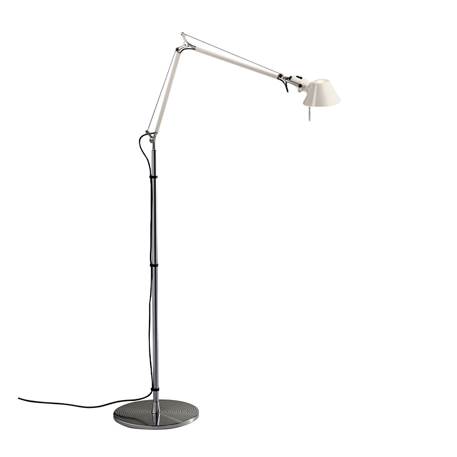 Tolomeo Golvlampa Glossy White