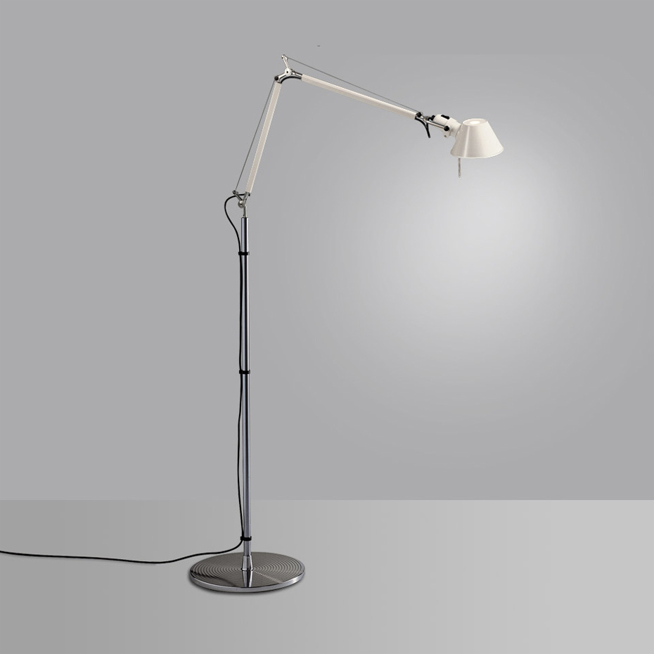 Tolomeo Golvlampa Glossy White
