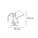Tolomeo Pinza Klämlampa Aluminium Tolomeo Pinza Klämlampa Aluminium