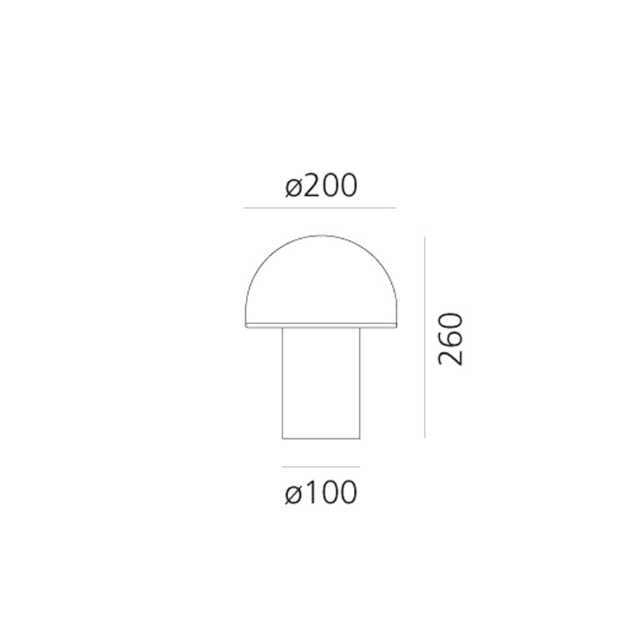 Onfale Bordslampa Piccolo