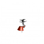 Tolomeo Micro Pinza Klämlampa Anodized Red Tolomeo Micro Pinza Klämlampa Anodized Red