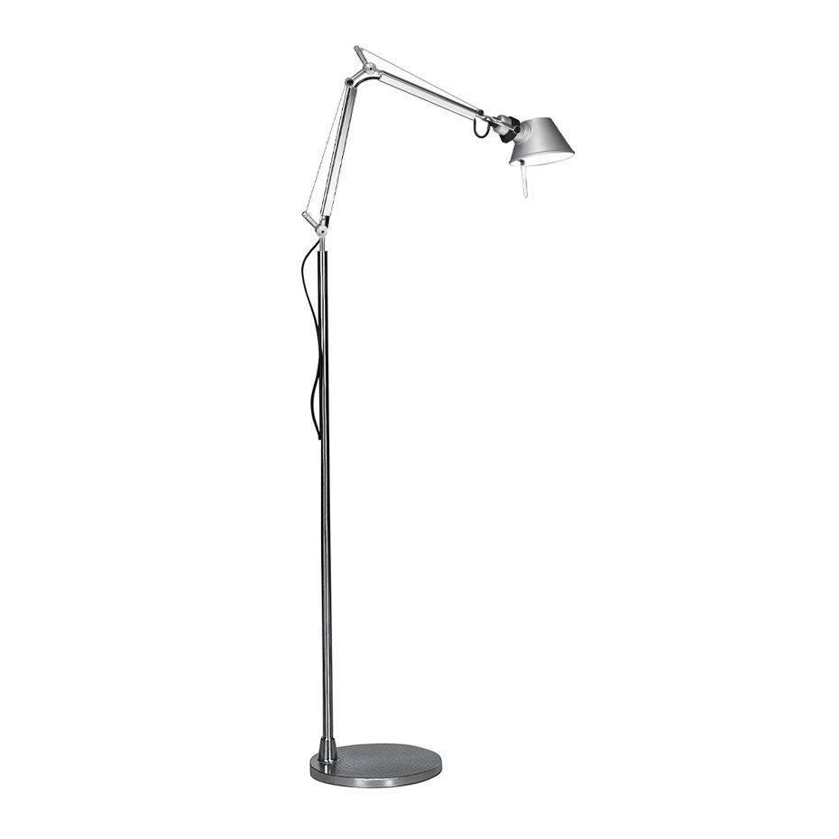 Tolomeo Micro Golvlampa Aluminium