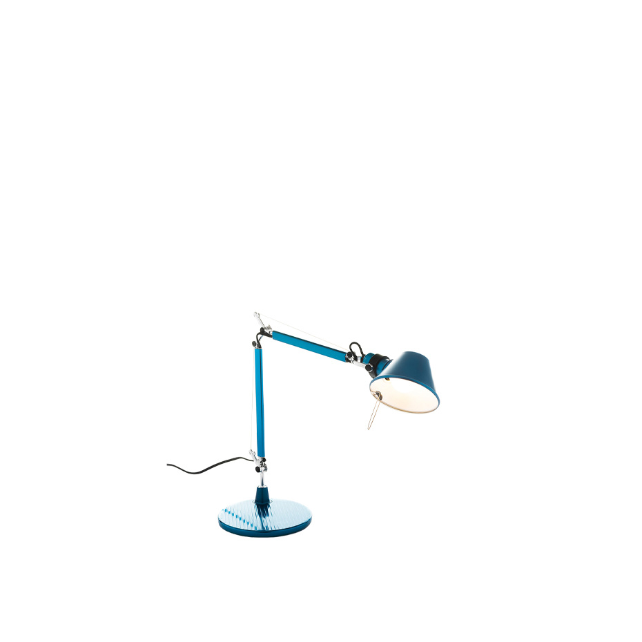 Tolomeo Micro Bordslampa Anodized Blue