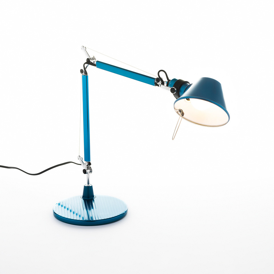 Tolomeo Micro Bordslampa Anodized Blue