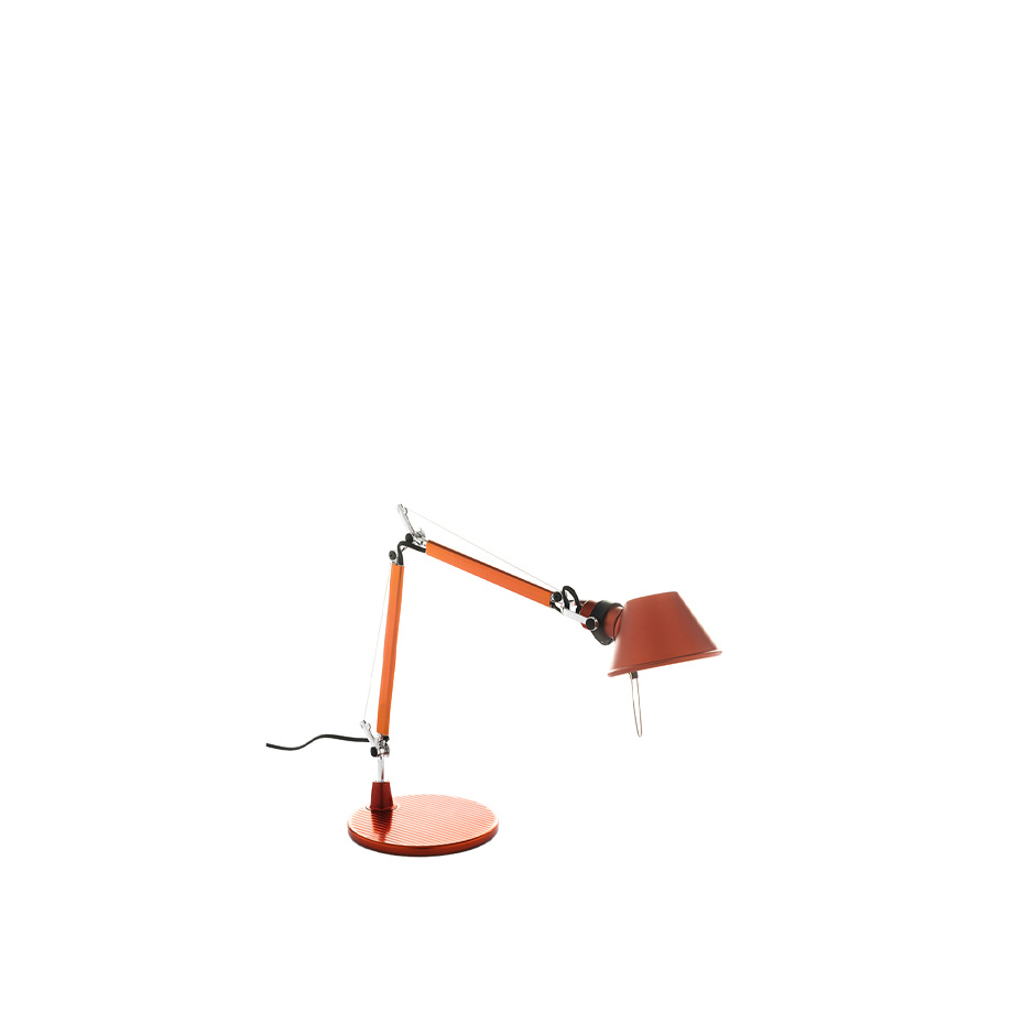Tolomeo Micro Bordslampa Anodized Orange