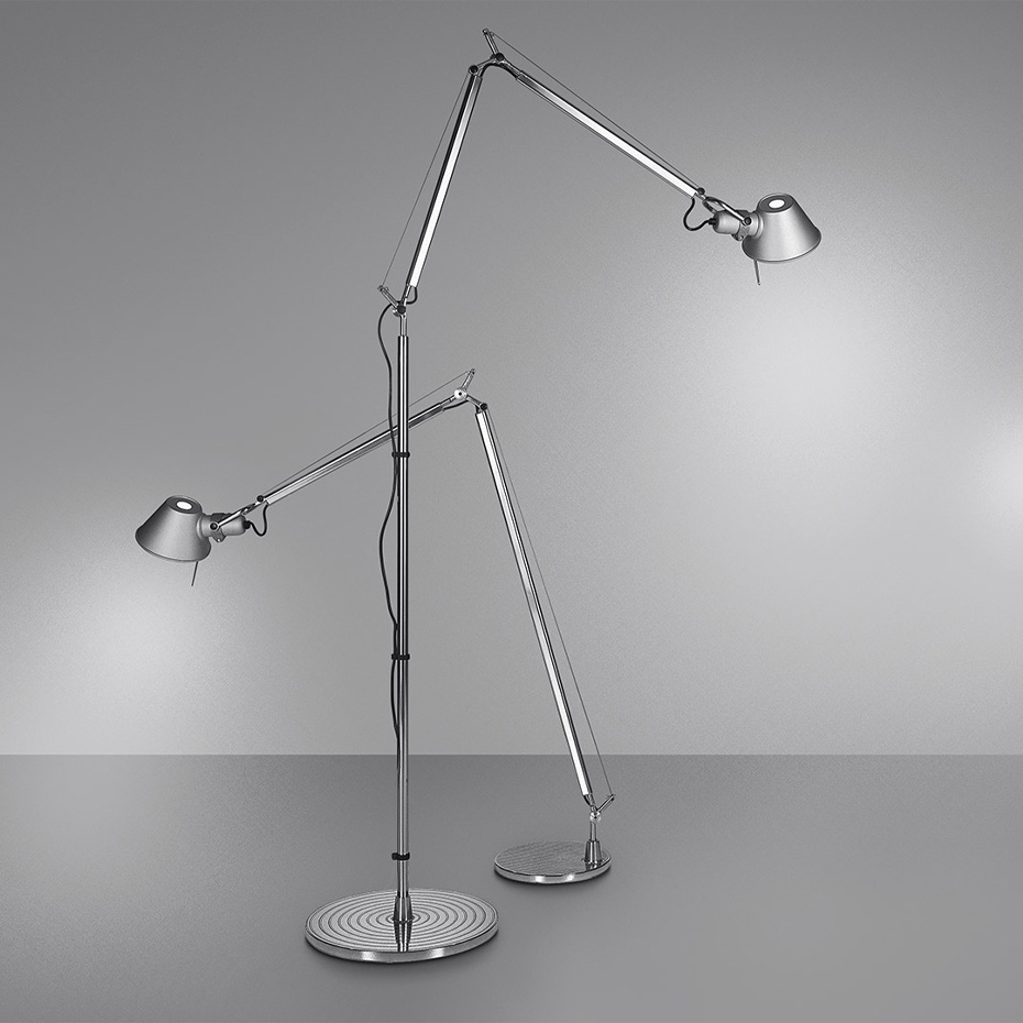 Tolomeo Reading Golvlampa Aluminium