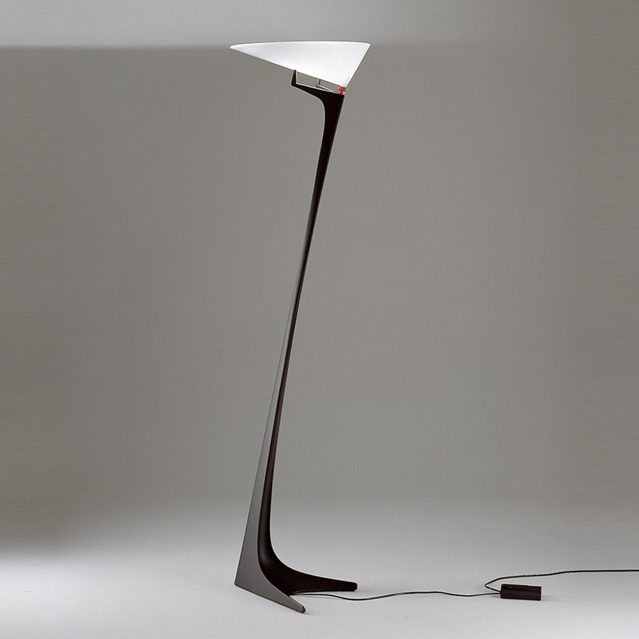 Montjuic Golvlampa Black/White