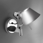 Tolomeo Faretto Vägglampa Aluminium With Switch Tolomeo Faretto Vägglampa Aluminium With Switch