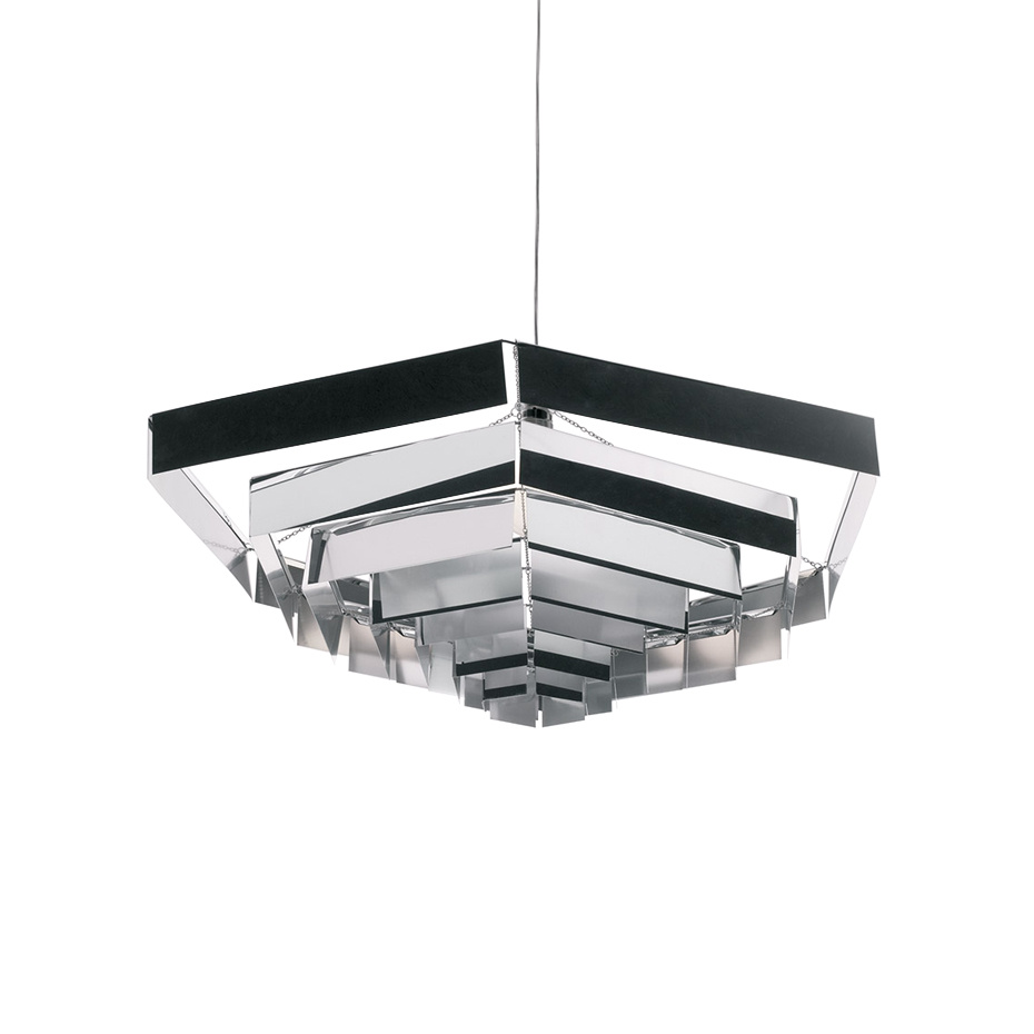 Lampada Esagonale 82 Pendel Aluminum