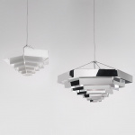 Lampada Esagonale 82 Pendel Aluminum Lampada Esagonale 82 Pendel Aluminum