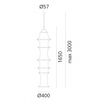 Falkland Pendel White Falkland Pendel White