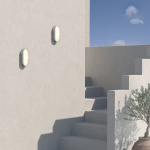 Montreal Oval Coastal Vägglampa Brushed Stainless Steel Montreal Oval Coastal Vägglampa Brushed Stainless Steel