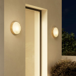 Montreal Round 300 Coastal Vägglampa PVD Brushed Brass Montreal Round 300 Coastal Vägglampa PVD Brushed Brass