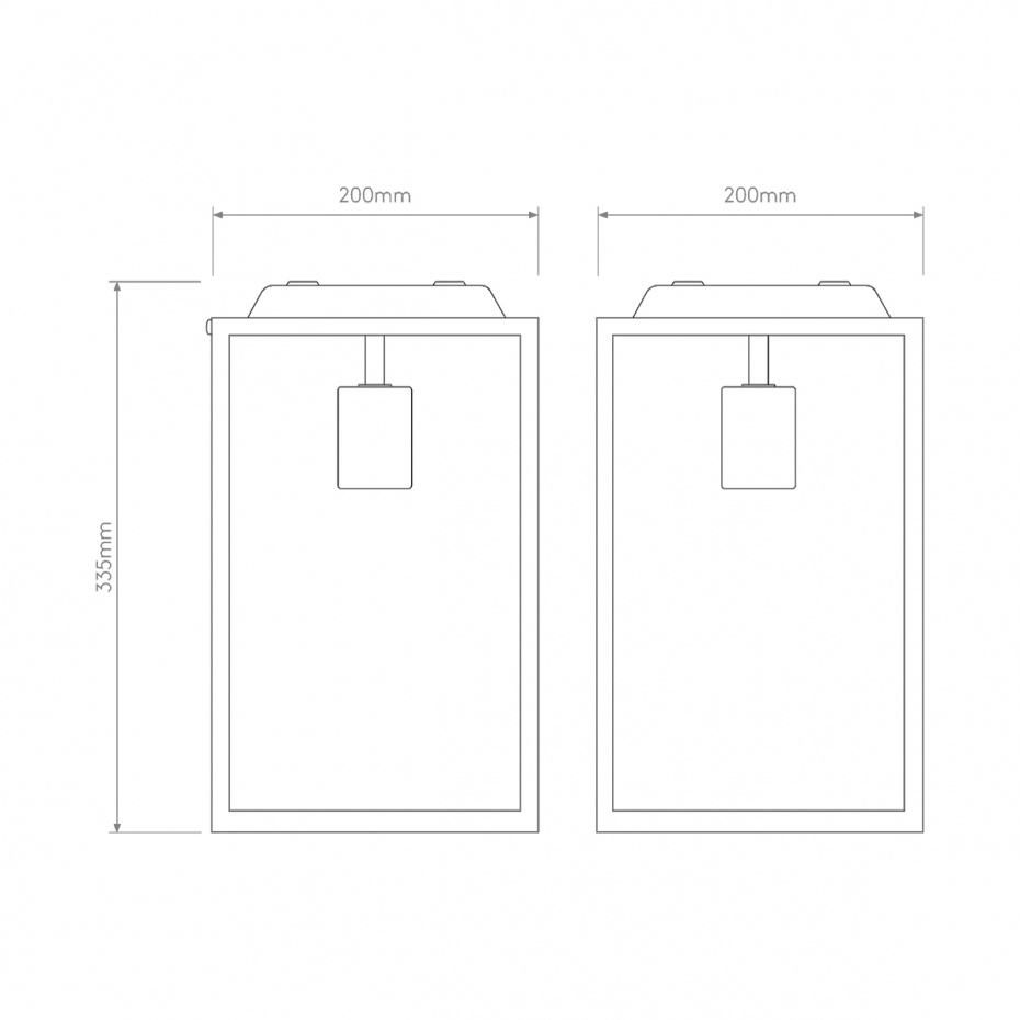 Homefield Plafond Textured Black