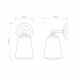 Anton Vägglampa Polished Chrome IP44 Anton Vägglampa Polished Chrome IP44