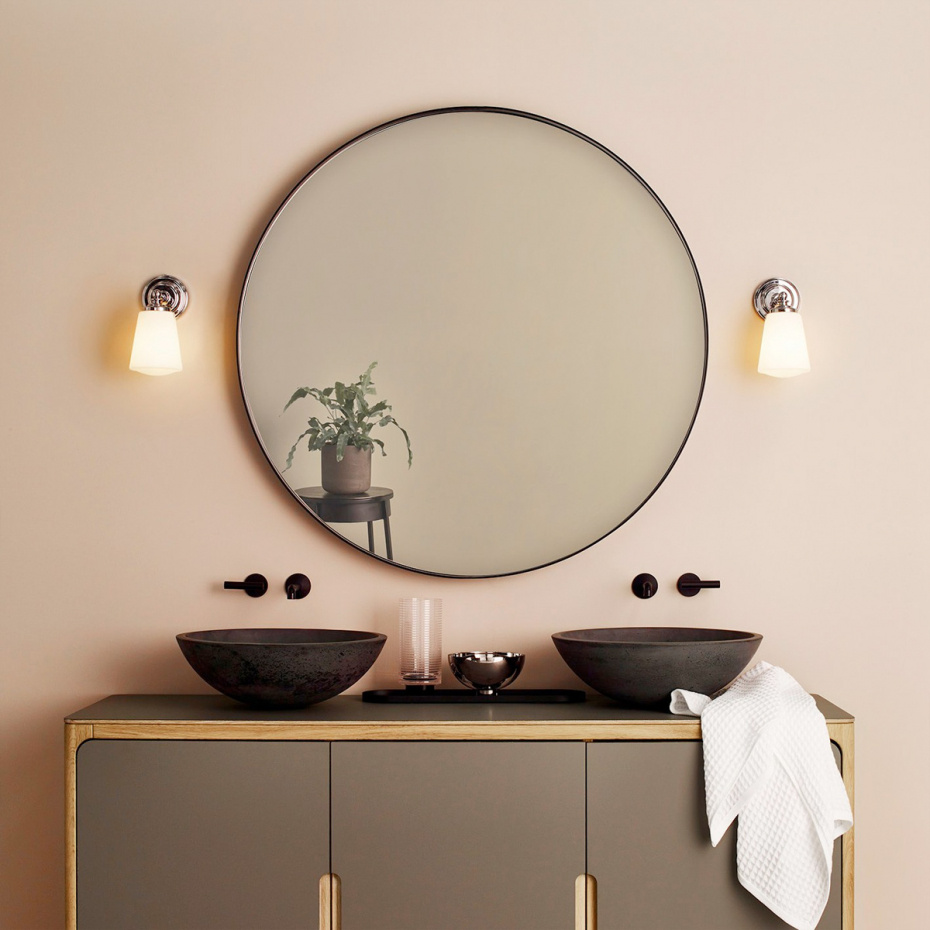 Anton Vägglampa Polished Chrome IP44