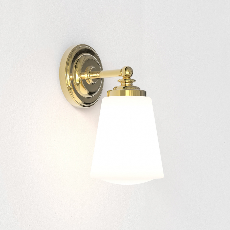 Anton Vägglampa Polished Brass IP44