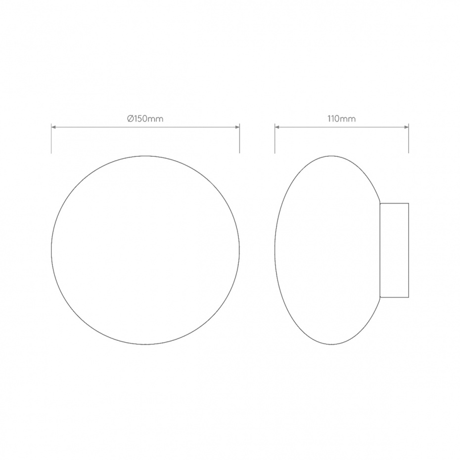 Zeppo Vägglampa Polished Chrome IP44