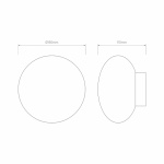 Zeppo Vägglampa Polished Chrome IP44 Zeppo Vägglampa Polished Chrome IP44