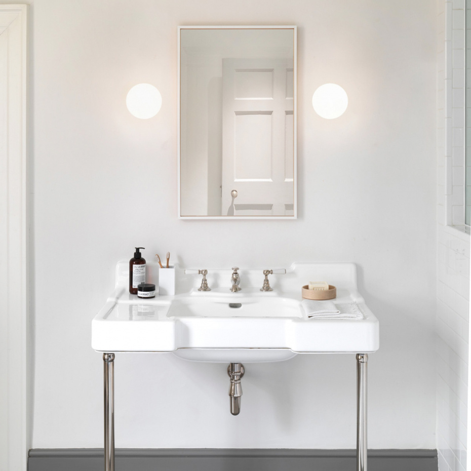 Zeppo Vägglampa Polished Chrome IP44