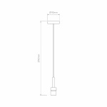 Astro Pendel Kit 4 Matt Black Astro Pendel Kit 4 Matt Black