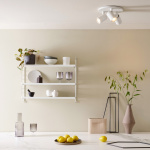 Ascoli Triple Round Spotlight Textured White Ascoli Triple Round Spotlight Textured White