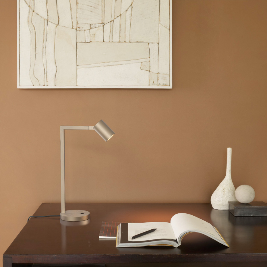 Ascoli Desk Bordslampa Matt Nickel