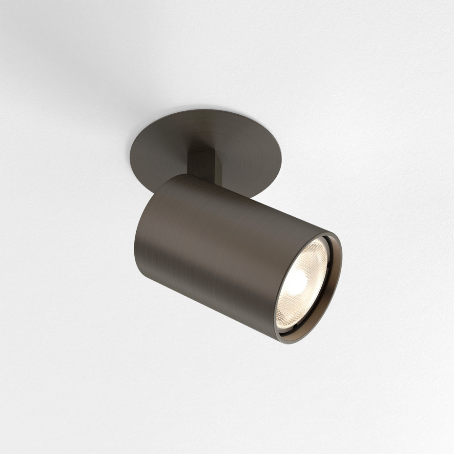 Ascoli Recessed Spotlight Bronze