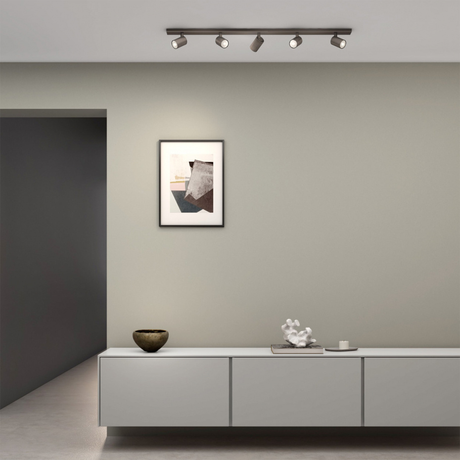 Ascoli Five Bar Spotlight Bronze