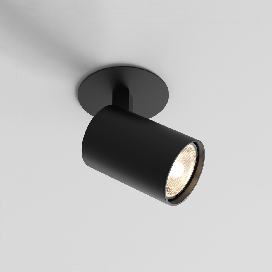 Ascoli Recessed Spotlight Matt Black