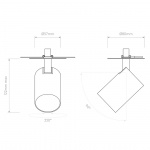 Ascoli Recessed Spotlight Matt Black Ascoli Recessed Spotlight Matt Black