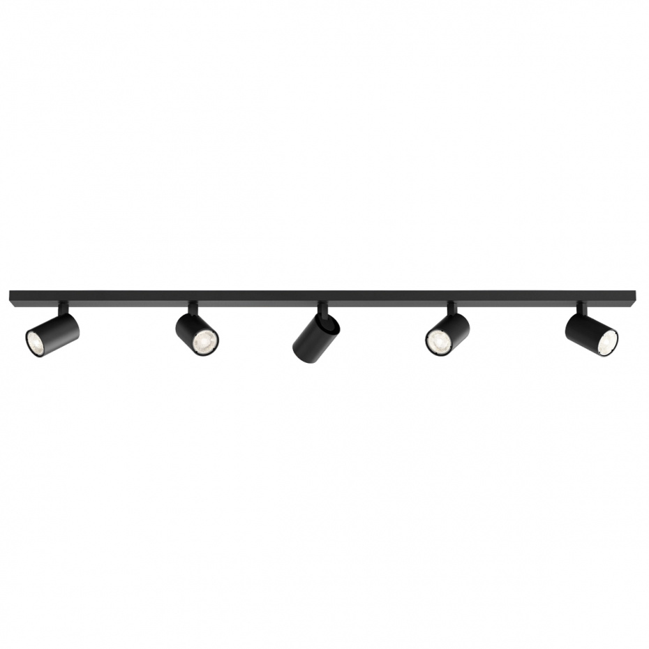 Ascoli Five Bar Spotlight Matt Black