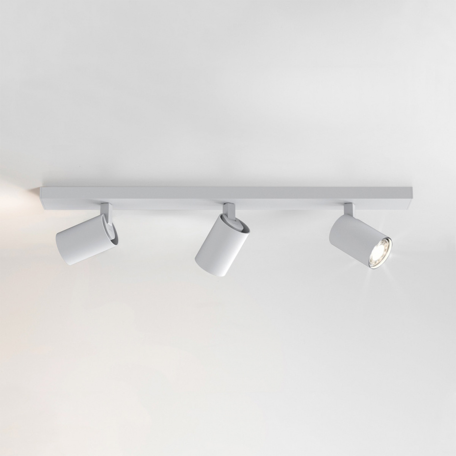 Ascoli Triple Bar Spotlight Textured White