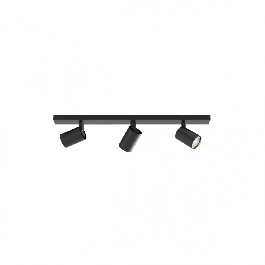 Ascoli Triple Bar Spotlight Matt Black