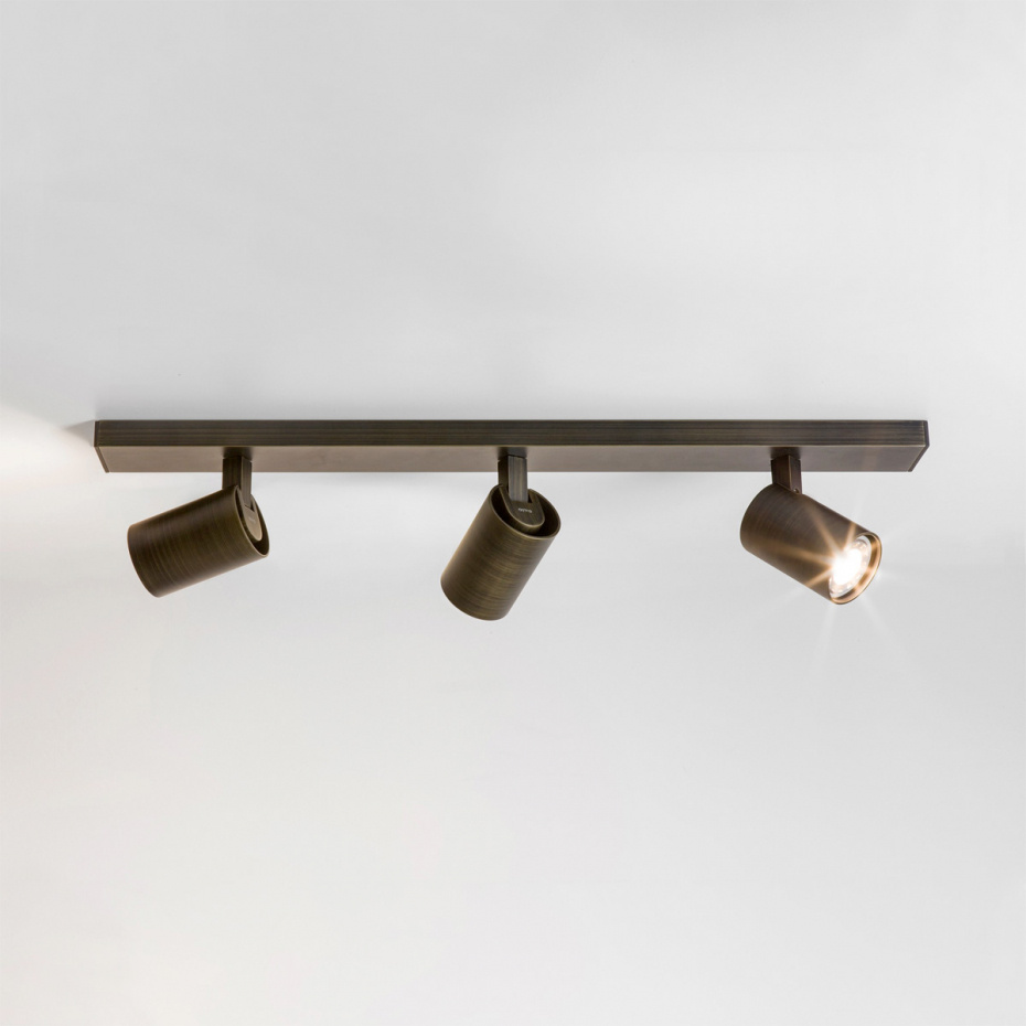 Ascoli Triple Bar Spotlight Bronze