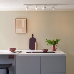 Ascoli Four Bar Spotlight Textured White Ascoli Four Bar Spotlight Textured White