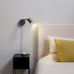 Ascoli Swing Plug In Vägglampa Matt Black Ascoli Swing Plug In Vägglampa Matt Black