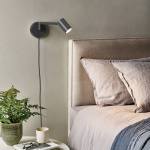 Ascoli Swing Plug In Vägglampa Matt Black Ascoli Swing Plug In Vägglampa Matt Black