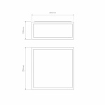 Bronte Plafond Matt Black Bronte Plafond Matt Black