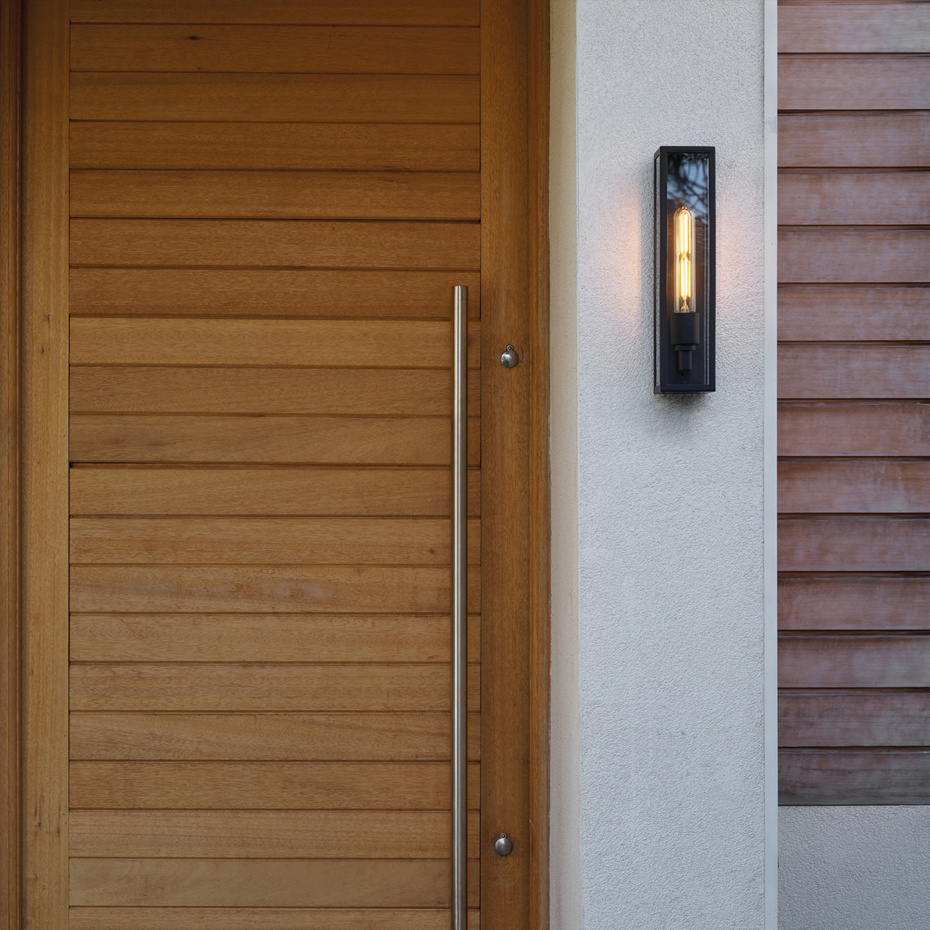 Harvard Vägglampa Natural Brass IP44